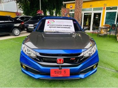 HONDA CIVIC 1.8 E CVT ปี 2021 สีน้ำเงินใหม่ Brilliant Sporty Blue